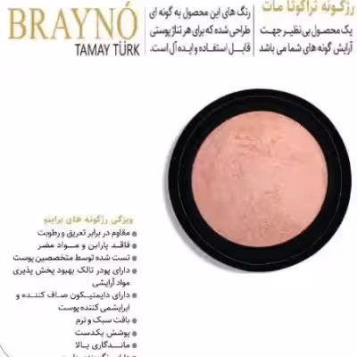 رژ گونه براینو brayno مدل تراکوتا مات (4)