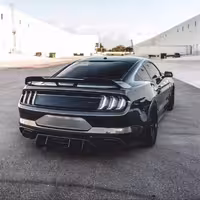 2015-23 Mustang ZL1 Wicker Bill For Performance Pack 1 Spoiler