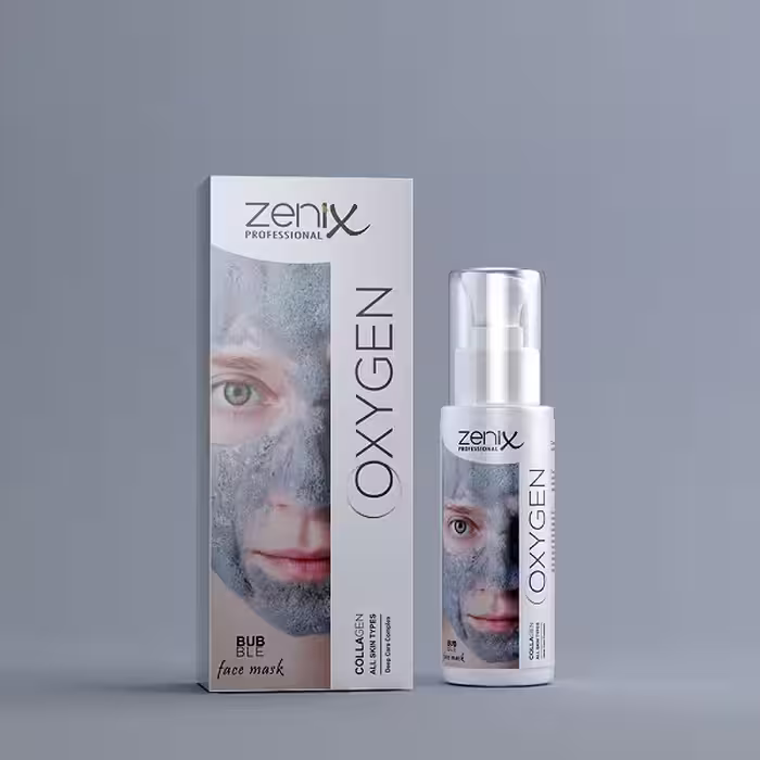 ماسک صورت فومی آبرسان زنیکس Zenix حاوی کلاژن 70 میل
