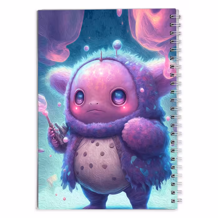 دفتر مشق کارتونی