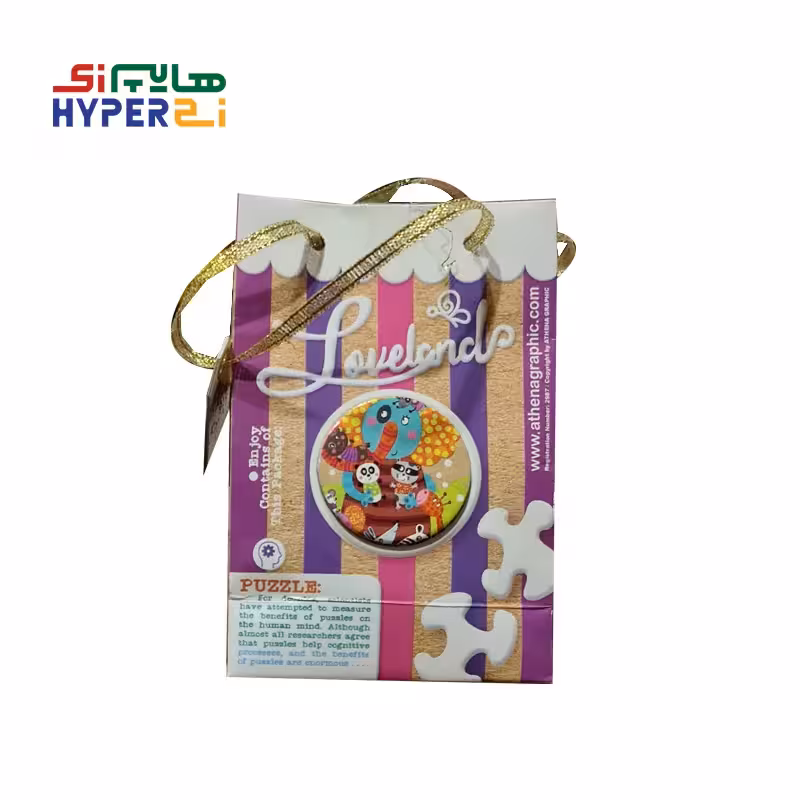 پازل پاکتی 18 تکه آتنا طرح7Atena