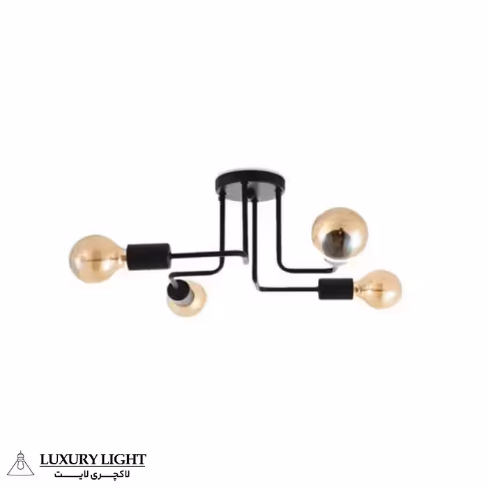 لوستر سقفی 4 شعله آرین