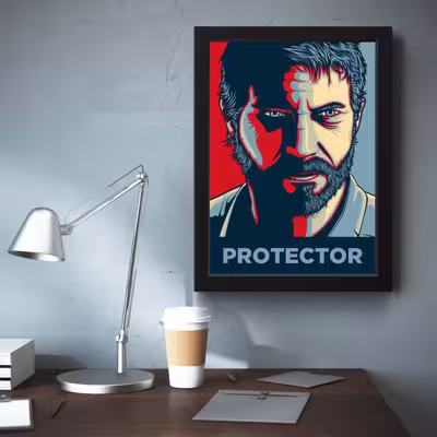 تابلو مدل Negan کدm50123