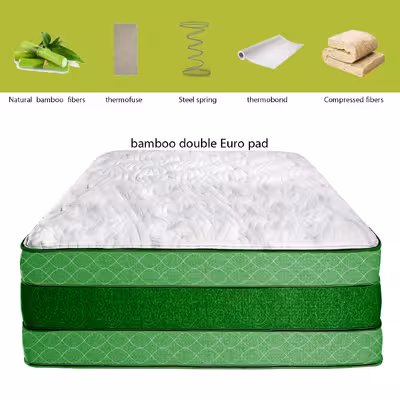تشک تیموتی مدل bamboo double euro pad سایز 180×200 سانتی متر
