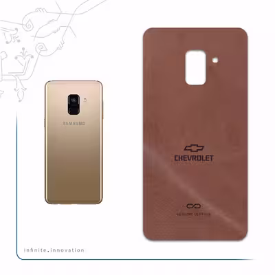 برچسب پوششی ماهوت مدل MNL-CHVRLT مناسب برای گوشی موبایل سامسونگ Galaxy A8 2018