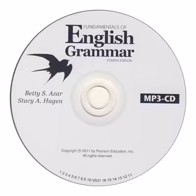 کتاب English Grammar اثر Betty S Azar انتشارات Pearson دو جلدی