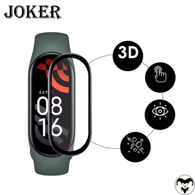 محافظ صفحه نمایش نانو جوکر مدل NJK مناسب برای ساعت هوشمند شیائومی Mi Band 6 بسته سه عددی