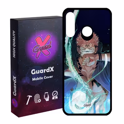 کاور گارد ایکس طرح Sukuna Anime مدل Glass10571 مناسب برای گوشی موبایل هوآوی P30 Lite/Nova 4E