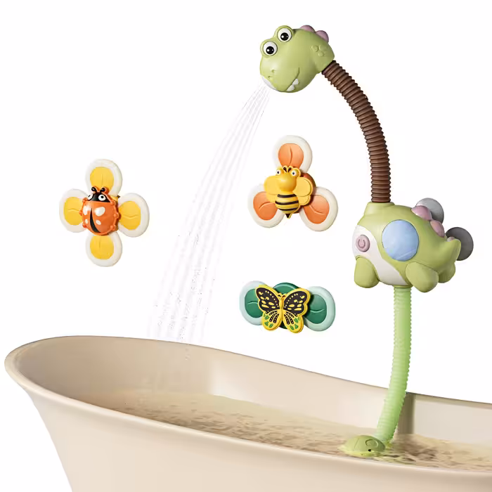 اسباب بازی حمام توماما کیدز مدل 3017 طرح دایناسور