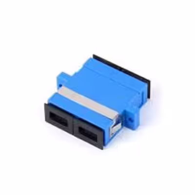 آداپتور فیبر نوری مدل SC-DUPLEX-SM بسته 4 عددی