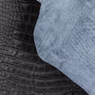 چرم طبیعی مدل بزی کورکودیل کد 02G104C