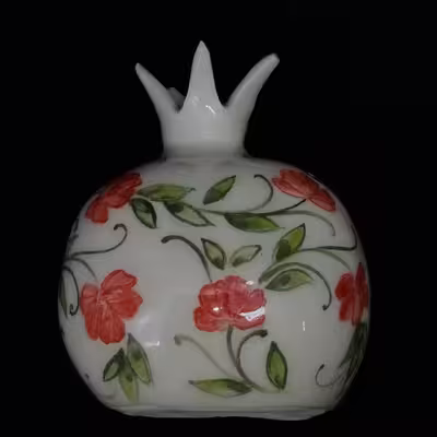  نمکدان سرامیکی هیوا مدل انار طرح پیچک کد 10910443