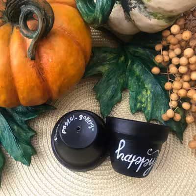 گلدان سفالی پاستل گالرئ مدل یاقوت کد 3