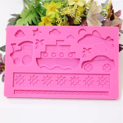 قالب فوندانت به گز مدل وسایل نقلیه