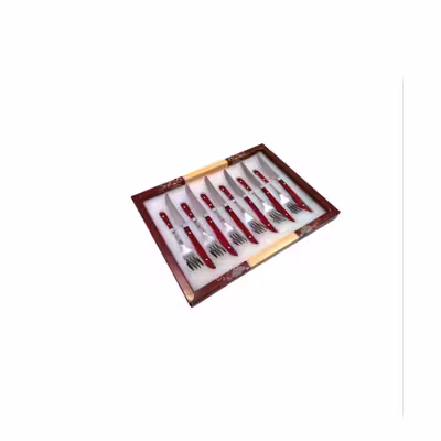 ست کارد و چنگال 12 پارچه اصیل زنجان کد 01