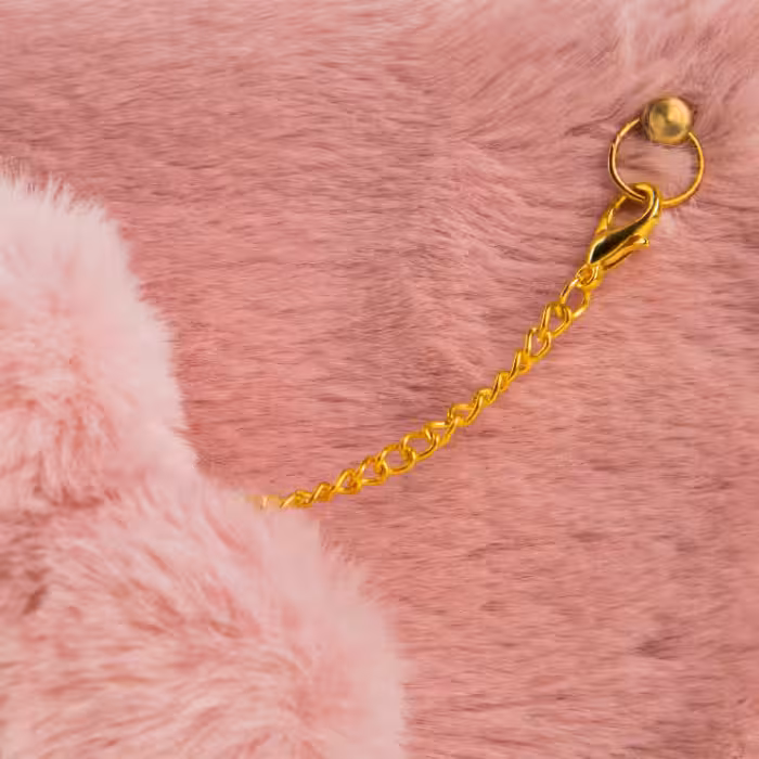 کاور طرح پام پام قلب مناسب برای گوشی موبایل هوآوی Y7 Prime 2019 به همراه آویز