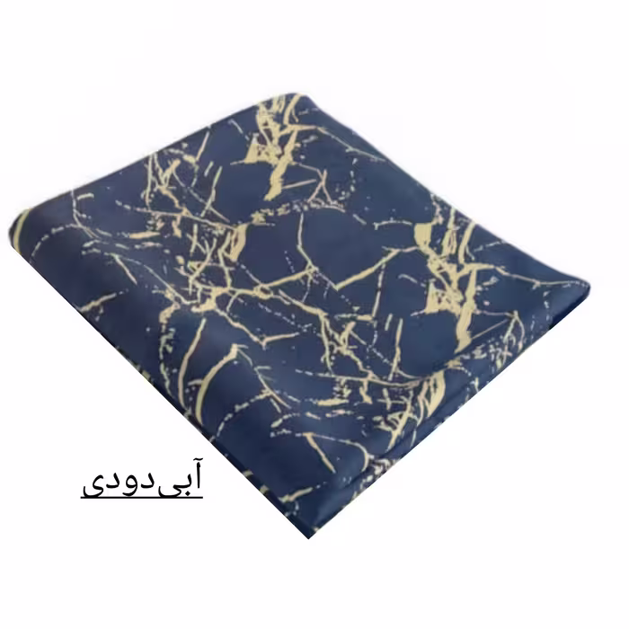 سرویس ملحفه مدل کشدوز niki04.25 طرح مرمر کد 120 یک نفره دو تکه
