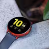 برچسب ماهوت طرح Red-Flower مناسب برای ساعت هوشمند سامسونگ Galaxy Watch Active 2 44mm