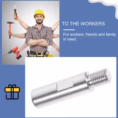 رابط افزایش طول شفت مینی فرز رزوه مدل M14 کد 50mm