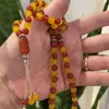 تسبیح نقره گالری ظهیرالدینی مدل عقیق YO101