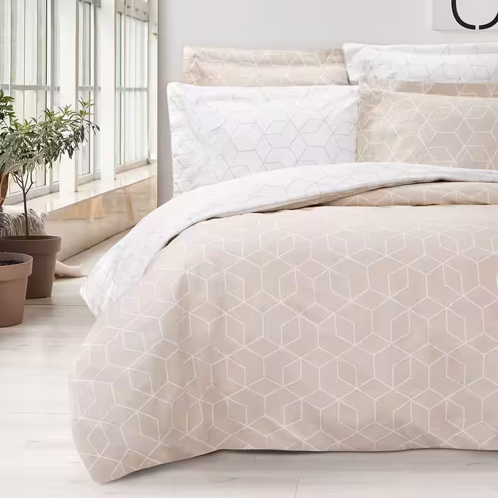 سرویس ملحفه لایکو مدل زینو دونفره 6 تکه