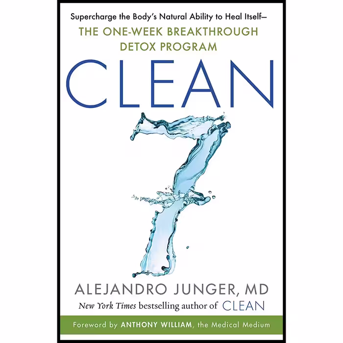 کتاب CLEAN 7 اثر Alejandro Junger انتشارات HarperOne