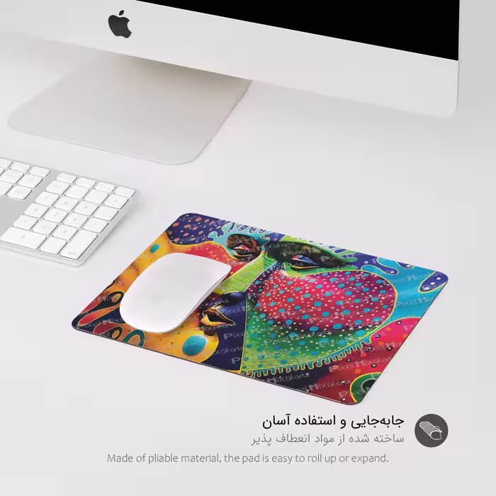ماوس پد پیکسل میکسل مدل Celebration of color