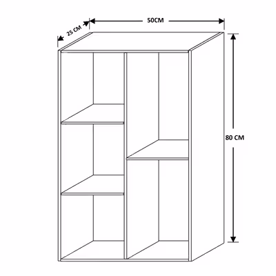 کتابخانه مدل IKE26