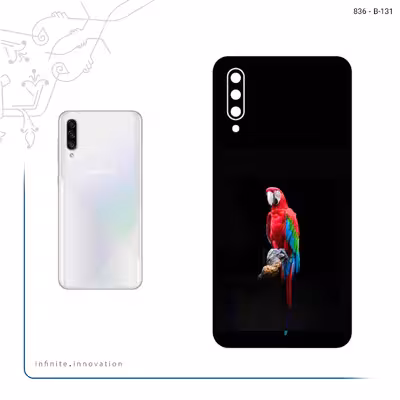 برچسب پوششی ماهوت مدل Parrot مناسب برای گوشی موبایل سامسونگ Galaxy A30s