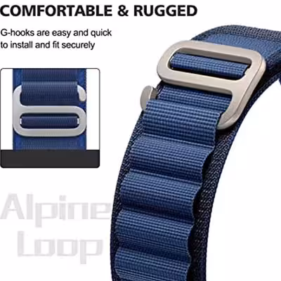 بند گوف مدل LOOP ALPINE مناسب برای ساعت هوشمند هایلو RS4 PLUS به همراه محافظ صفحه نمایش