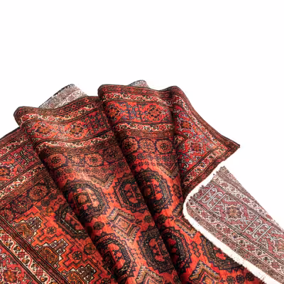 فرش دستبافت سه و نیم متری مدل نقشه بلوج کد 23.1361