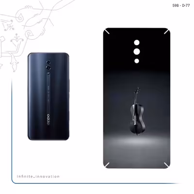 برچسب پوششی ماهوت مدل Cello مناسب برای گوشی موبایل اپو Reno