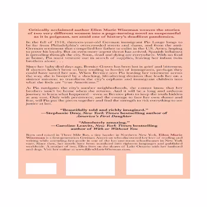 کتاب The Orphan Collector اثر Ellen Marie Wiseman  انتشارات نبض دانش