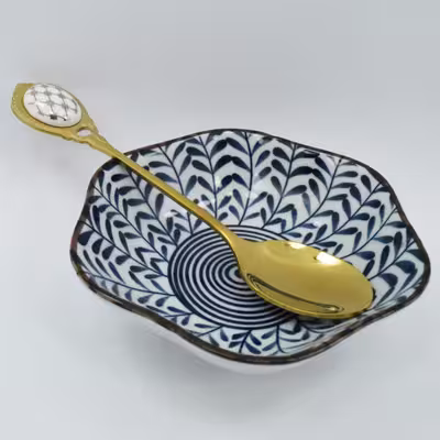 قاشق چای خوری مدل Royal Style کد 0003 بسته دو عددی