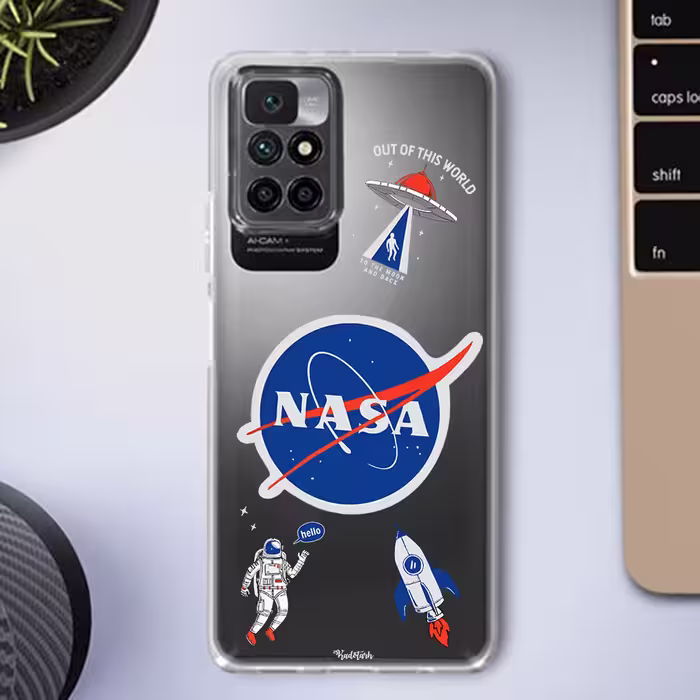 کاور طرح NASA مناسب برای گوشی موبایل شیائومی Redmi 10