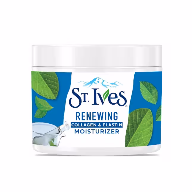 کرم مرطوب کننده سینت ایوز (ST.IVES) مدل کلاژن و الاستین وزن 283 گرم