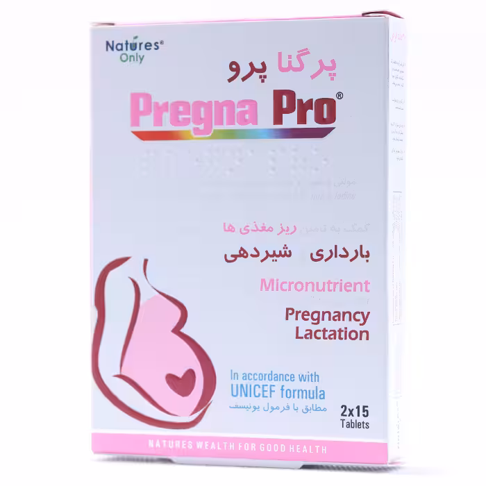 قرص پرگنا پرو نیچرز اونلی 30 عددی