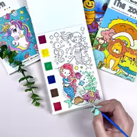 کتابچه آبرنگی متوسط وار