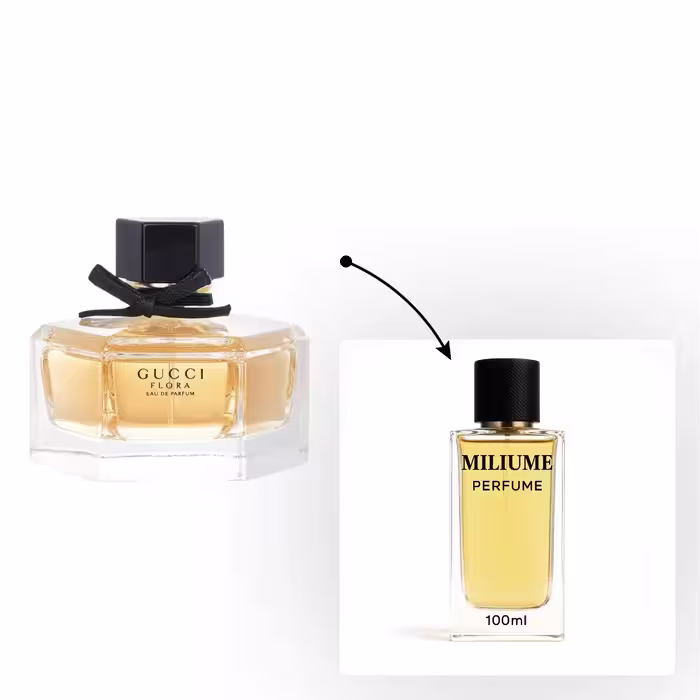 اسانس عطر Gucci Flora by Gucci برند Argeville - کد 1153 - گوچی فلورا 100ML - میلیوم پرفیوم