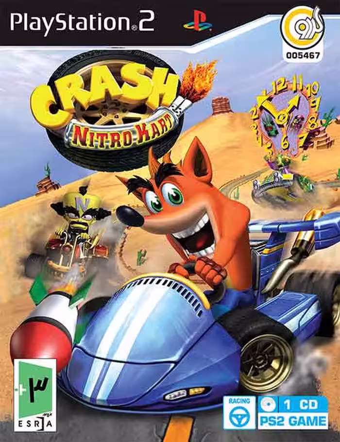 بازی Crash Nitro Kart برای PS2