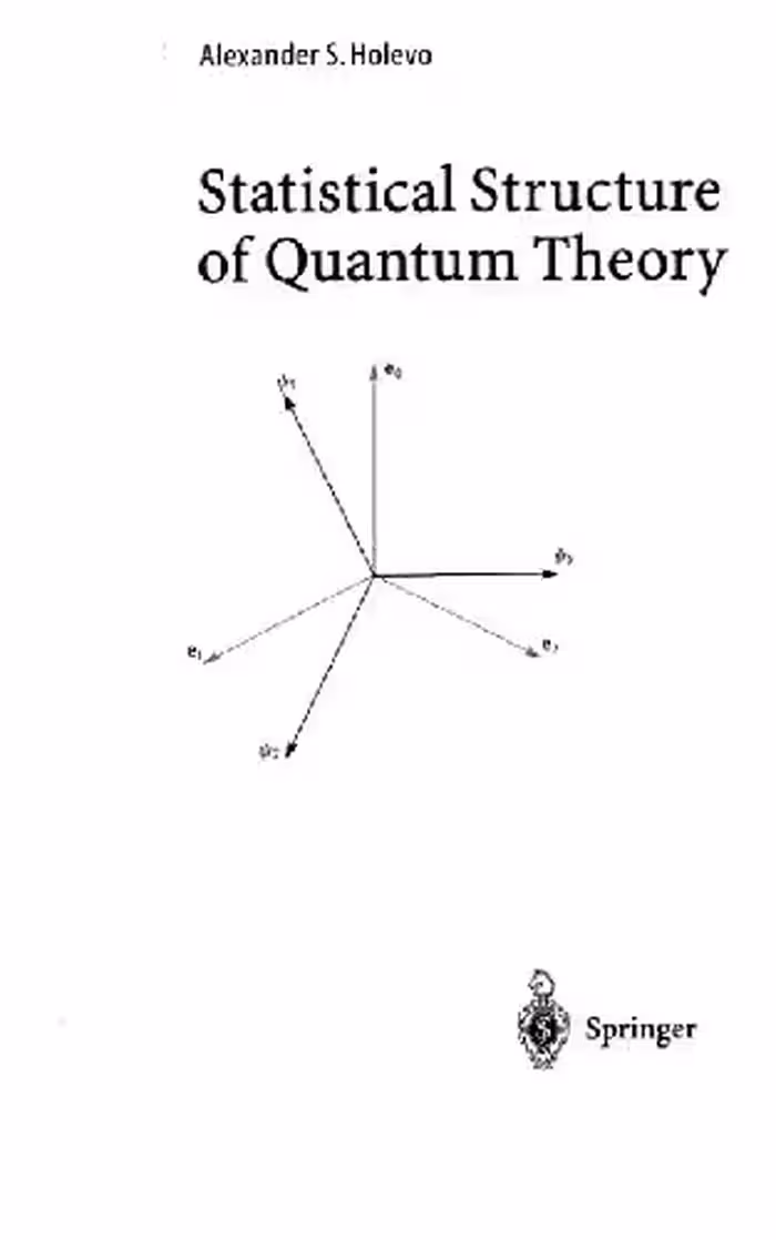 خرید و دانلود نسخه کامل کتاب Statistical structure of quantum theory