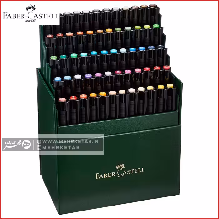 ماژیک پیت آرتیست فابرکاستل پک 60 تایی Faber-Castell Pitt Artist Brush Pen Set of 60