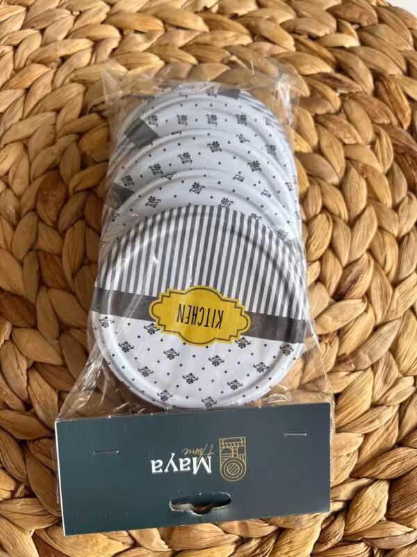 درب بانکه فلزی- طرح نوار مشکی kitchen