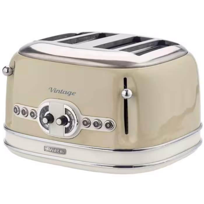 توستر آریته تحت لیسانس ایتالیا سری Vintage مدل 156 ا Ariete Toaster 4 Slice Vintage 156
