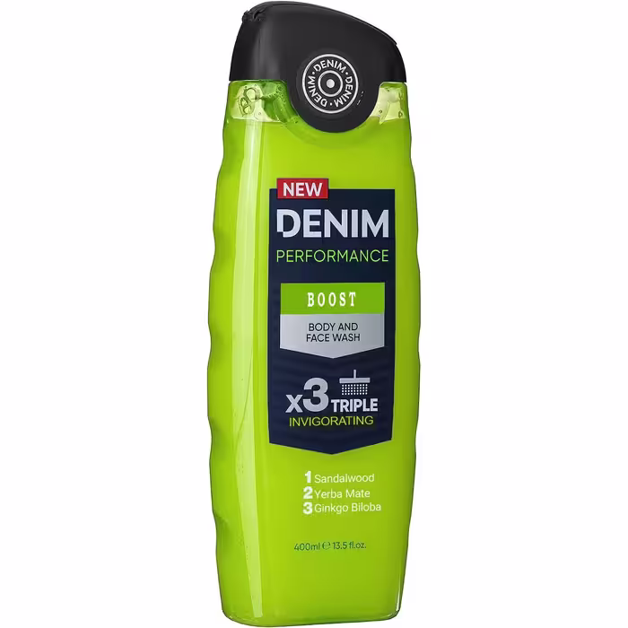 شامپو مردانه صورت و بدن دنیم Denim Body And Face Wash 400 ml