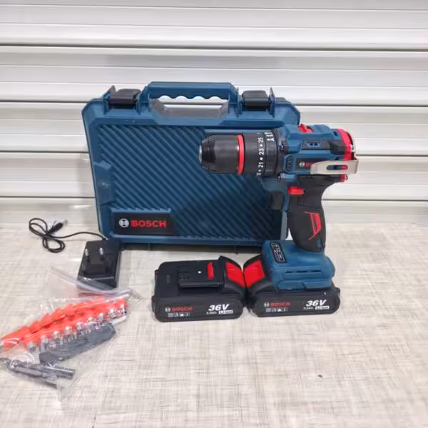 دریل شارژی بوش پشت فلزی مدل 36V