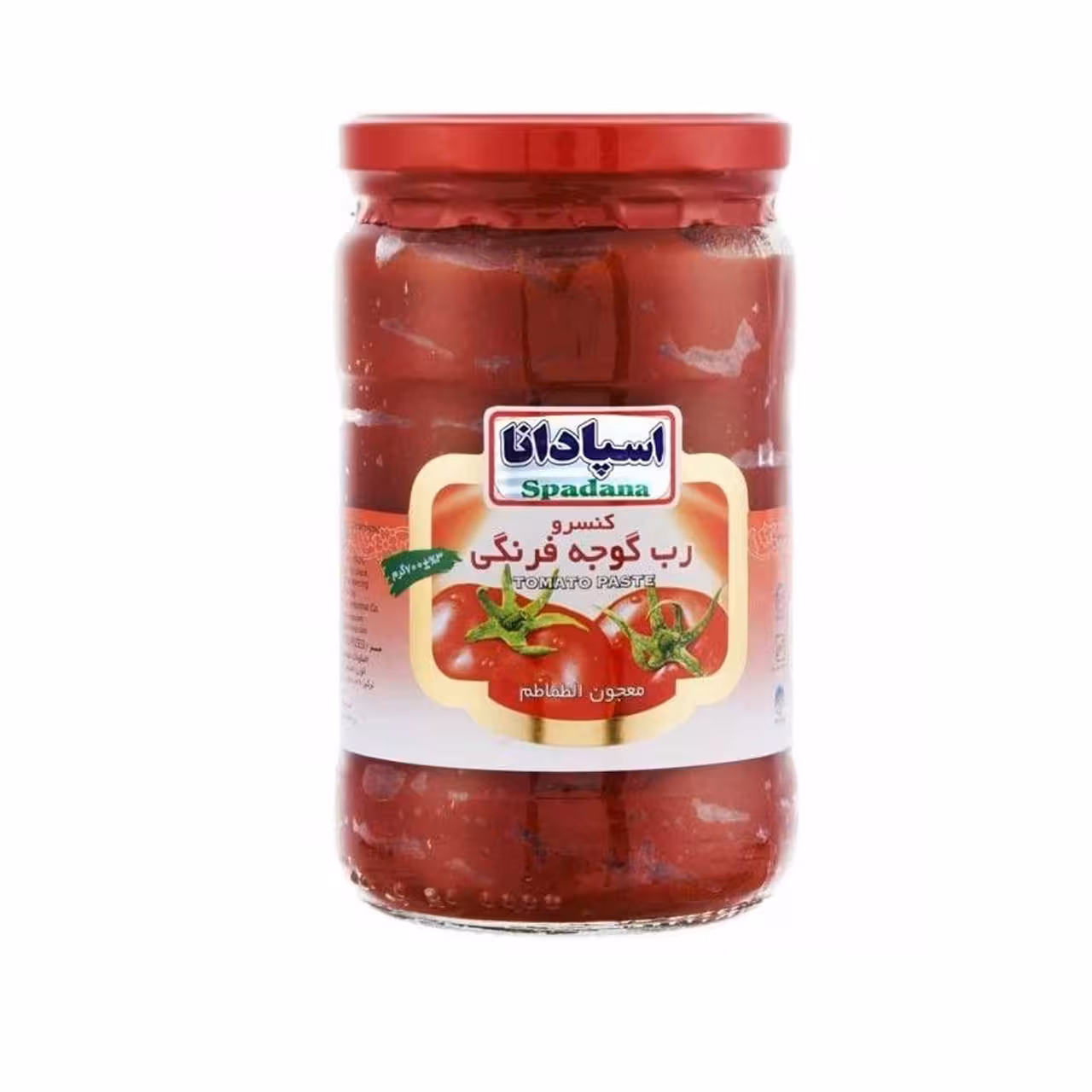 رب گوجه فرنگی شیشه ای اسپادانا 700 گرمی