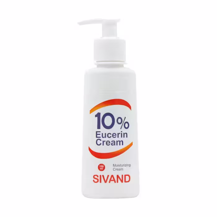 کرم حاوی اوره و اوسرین 10 درصد سیوند 150 میلی لیتر Sivand Eucerin 10 Cream 150 ml