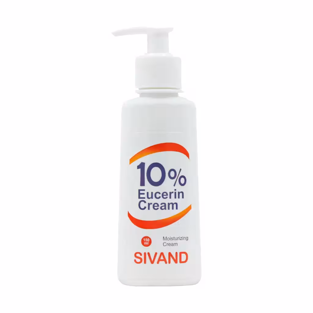 کرم حاوی اوره و اوسرین 10 درصد سیوند 150 میلی لیتر Sivand Eucerin 10 Cream 150 ml