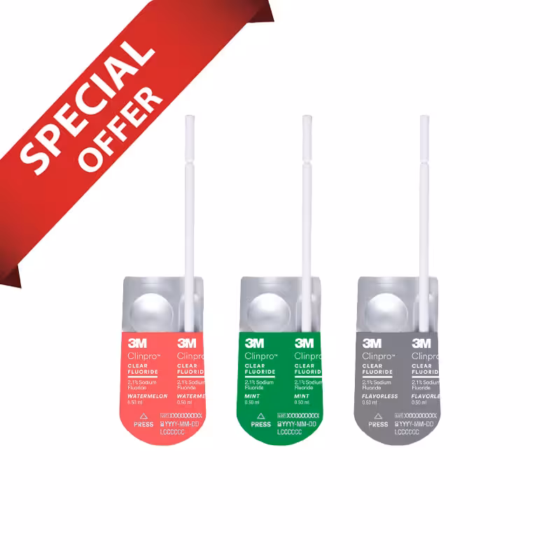 وارنیش فلوراید 3M – Clinpro Clear Fluoride Treatment